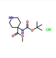 CAS:1381947-68-7|4-N-Boc-amino-piperidina-4-cloridrato de éster metílico de ácido carboxílico